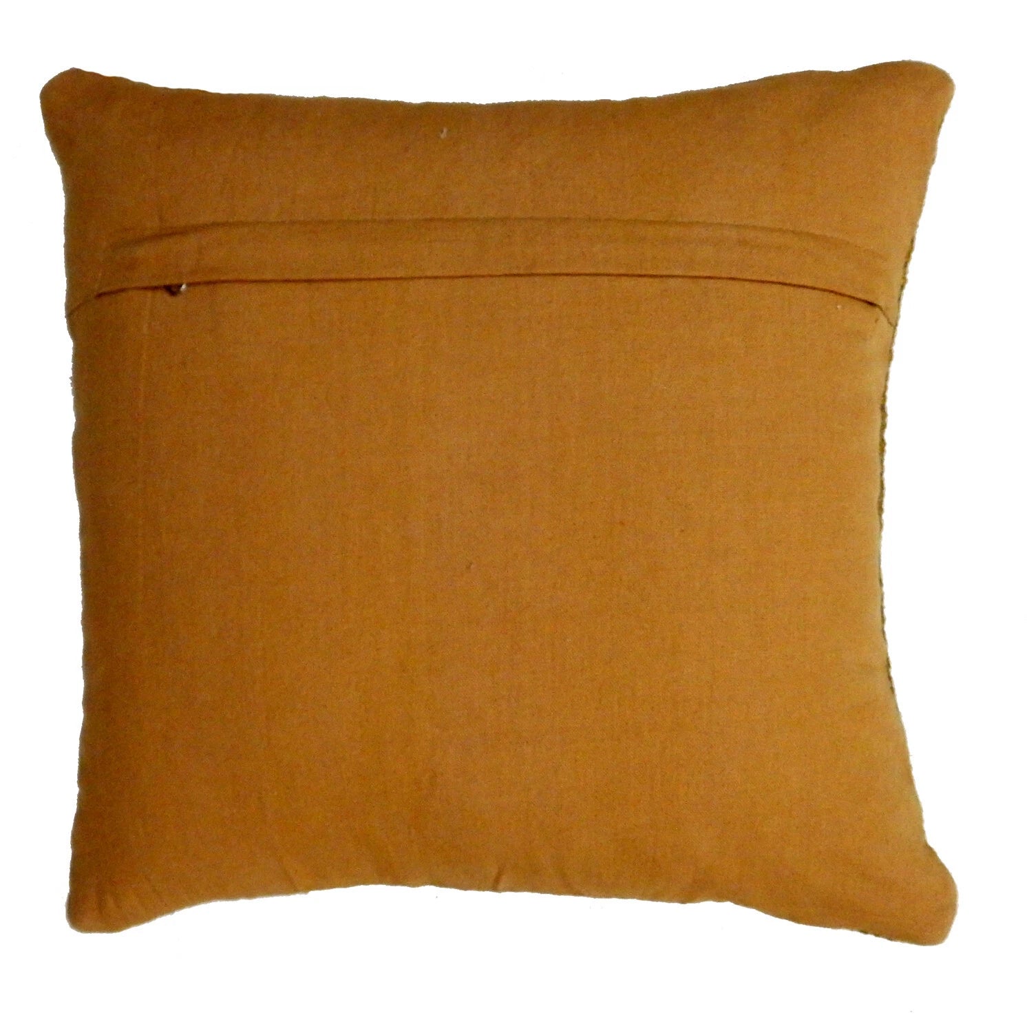 Handwoven Woll Jute Cushion Cover 18x18 Vinatge Sofa Pillow Case Kilim Chair Pad