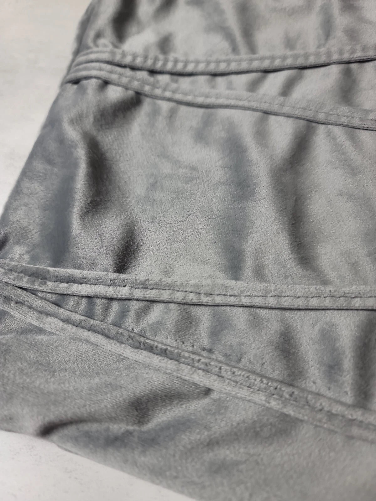 Gray Soft Cushion Throw Cover Pillow Case Chair Bed Sofa Couch Decoration Zip