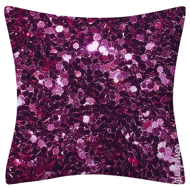 Pink Marble Throw PILLOW COVER Double Sided Sofa Decorative Cushion Cases 18x18"