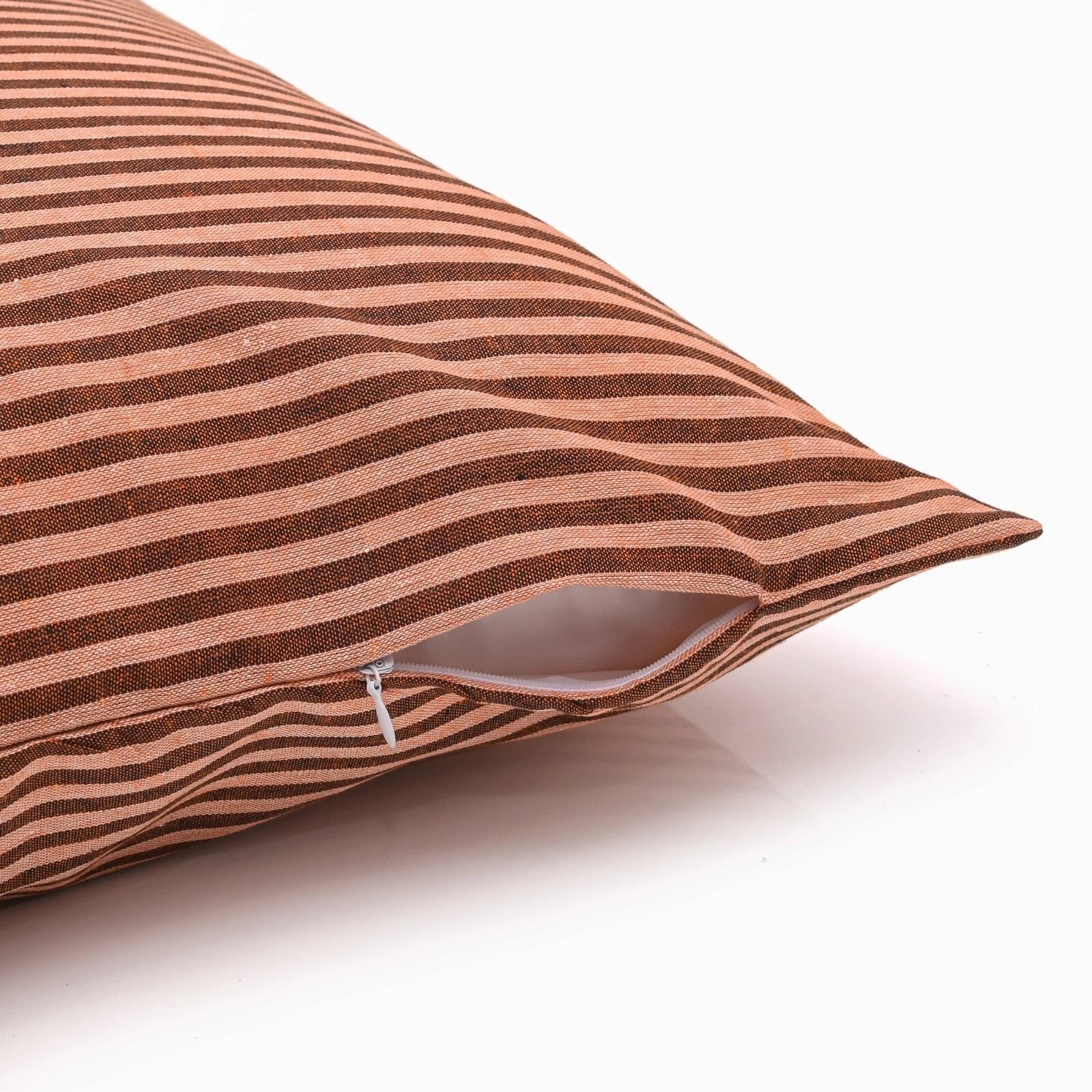 Cotton Pillow Case Cover Home Sofa Bad Decor Striped Throw Cushion Cover-18x28