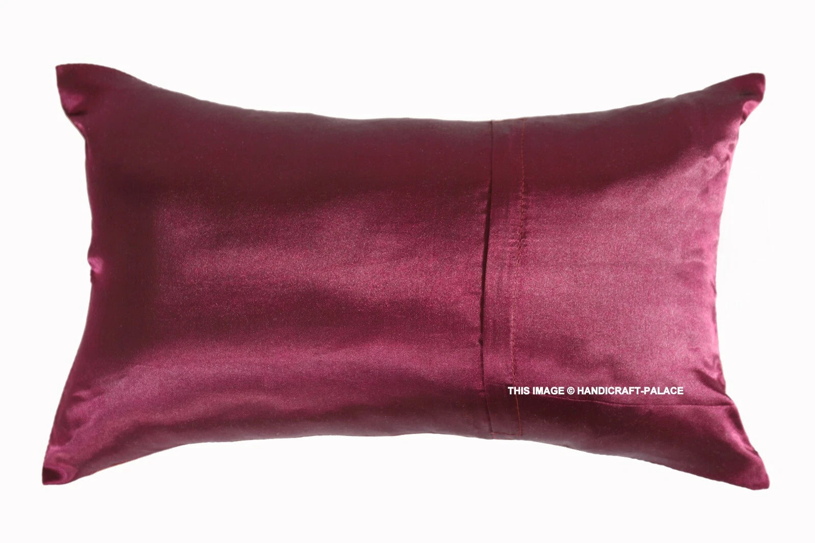 Handmade Brocade Silk Cushion Cover Indian Home Sofa Decor Pillow Case 12"x20"