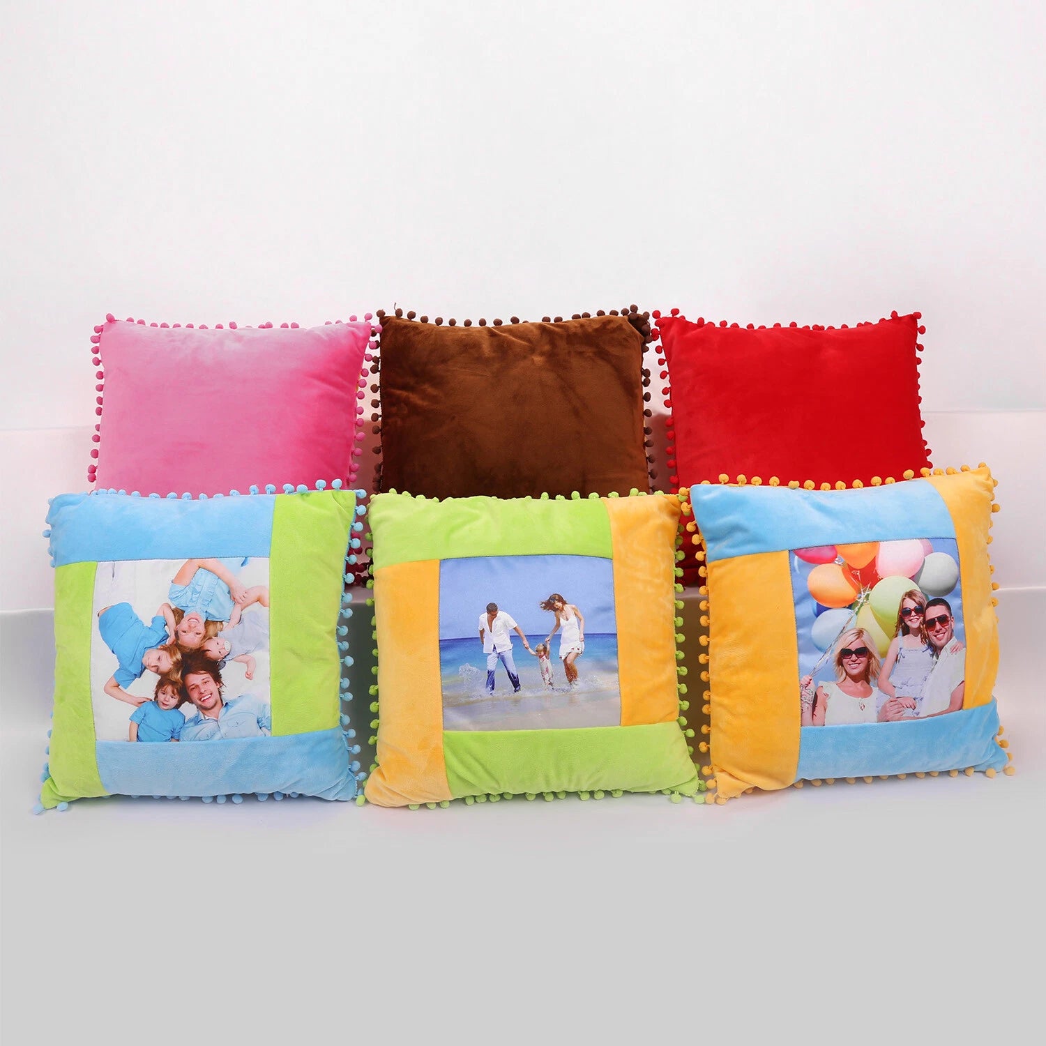 1 x Sublimation Blank Cushion Cover Pillow Case DIY Printed Home Sofa Car Decor