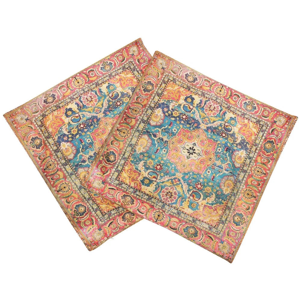 2 Pcs Pillow Case Cushion Cover Boho Style Living Room Covers Sofa Bed