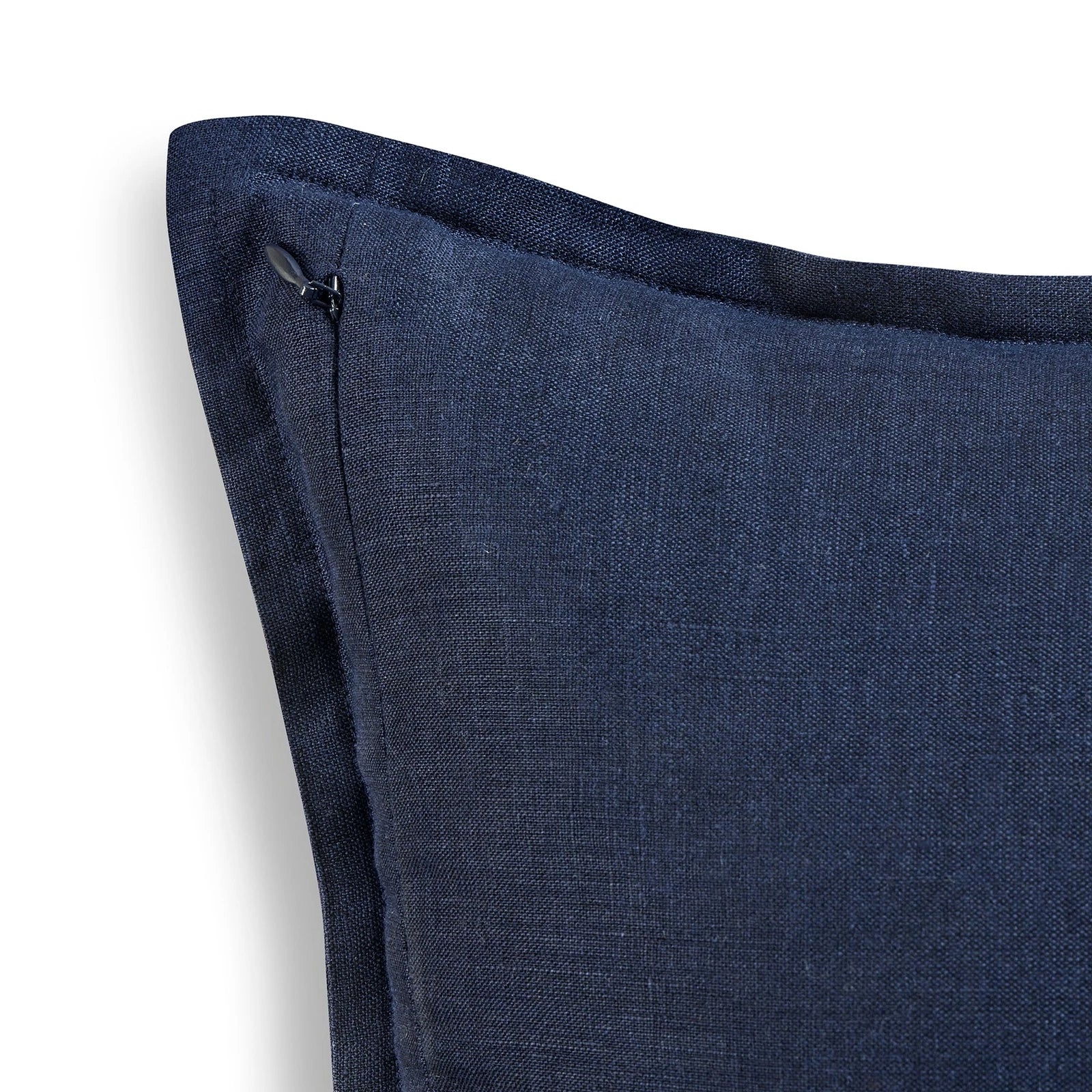 Solino Home Square Linen Pillow Cover for Cushion Couch, Sofa Bed, Santa Barbara