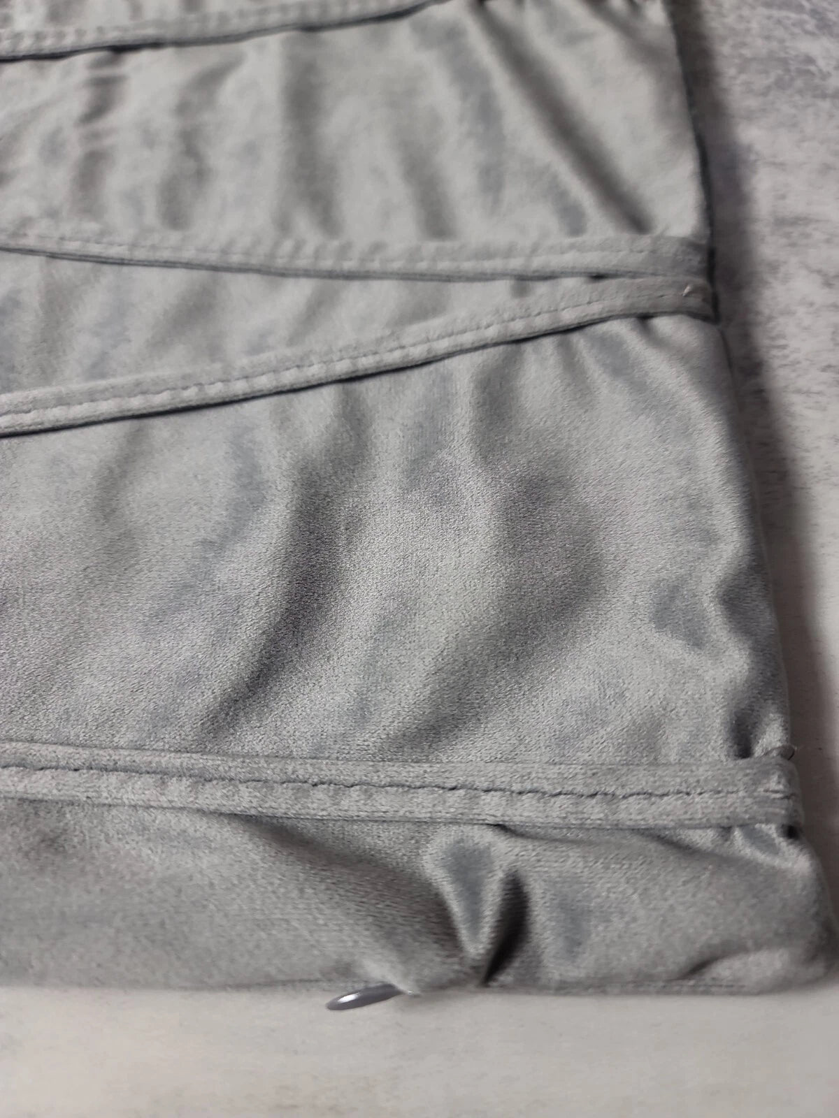 Gray Soft Cushion Throw Cover Pillow Case Chair Bed Sofa Couch Decoration Zip