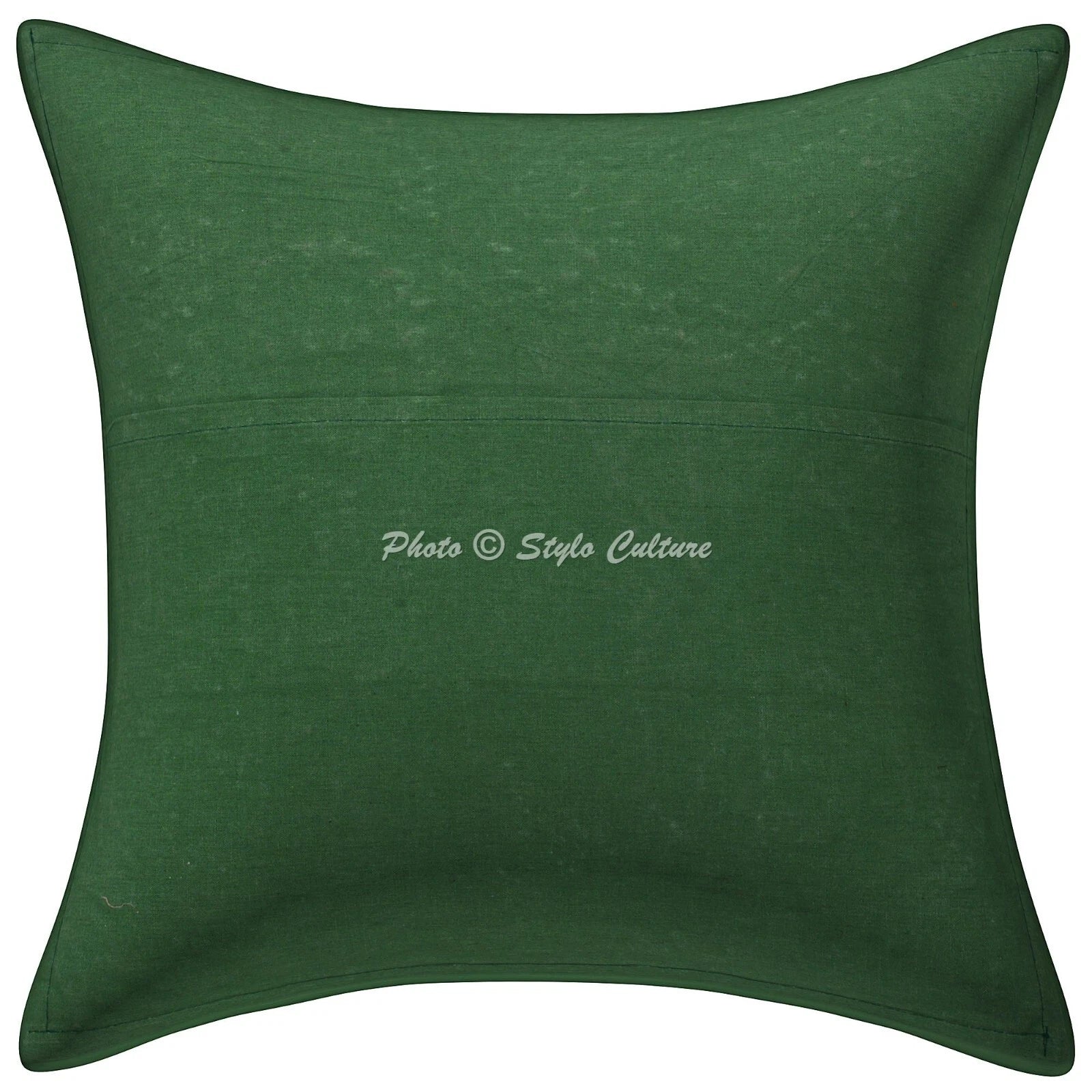 Ethnic Cushion Cover Boho Ethnic Beaded 16 x 16 in Hippie Sofa Car Pillow Case