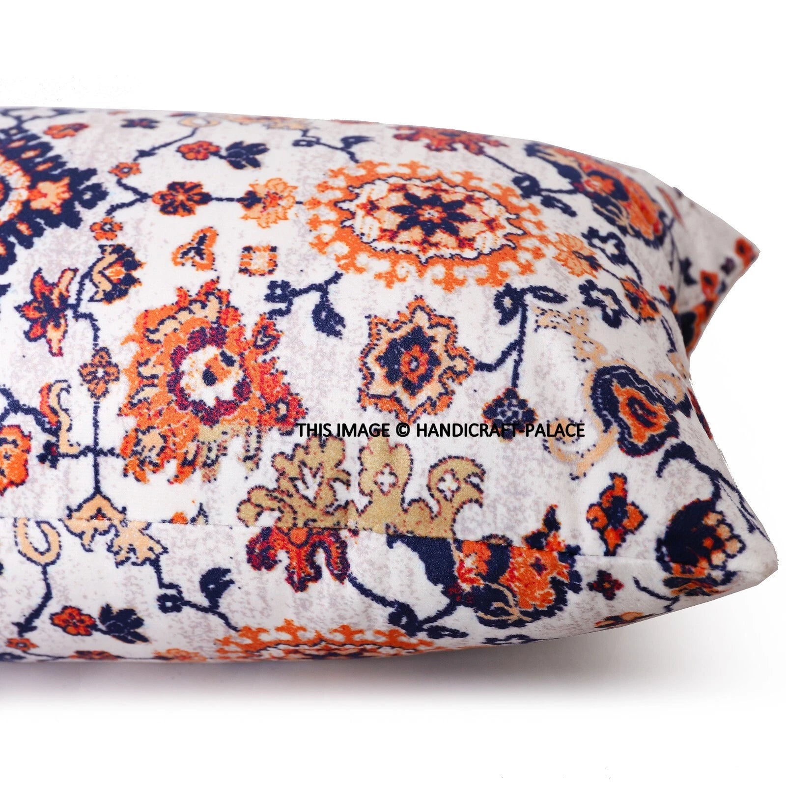 Pack of 2 Indian Soft Velvet Pillow Case Home Bed/ Sofa Decor Cushion Cover 20"