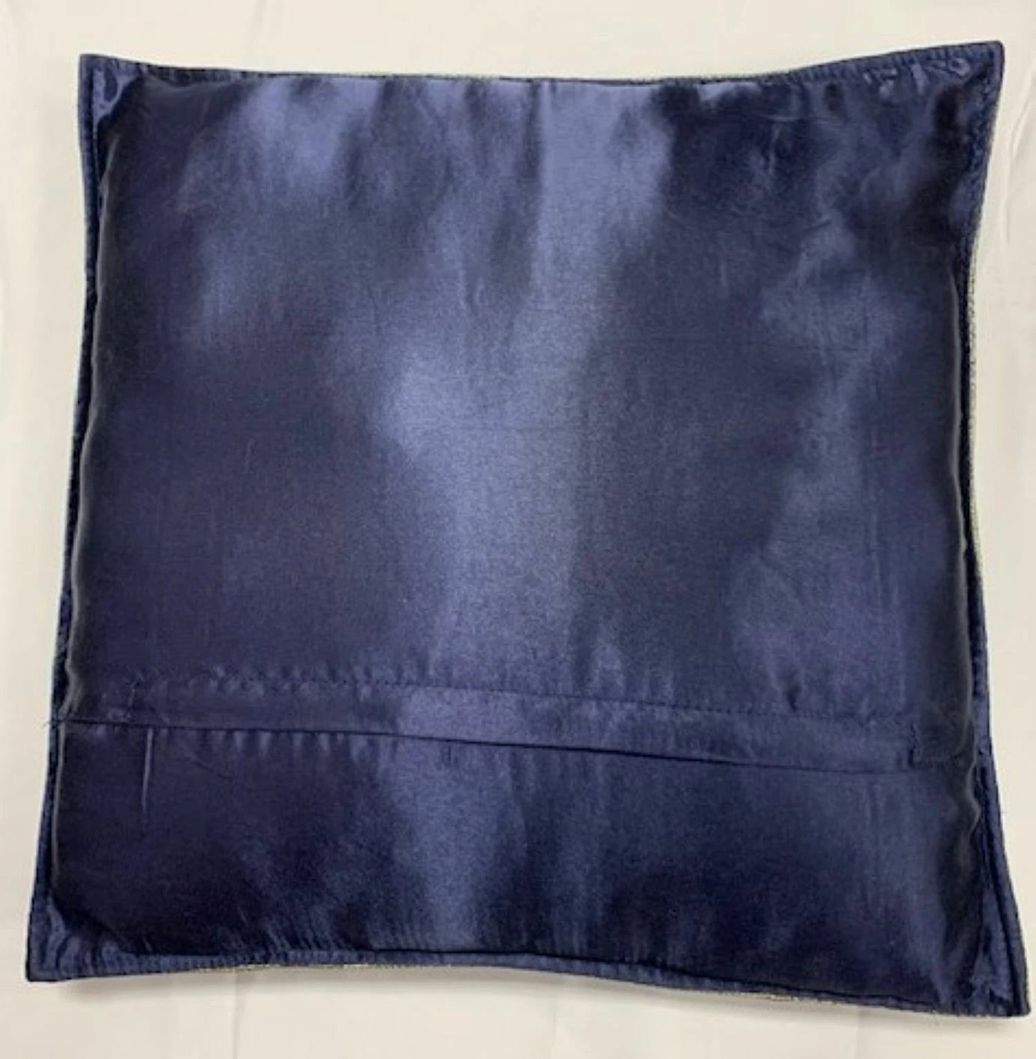 Square Pillowcase for Sofa Bed or Car 16" x 16"  Soft rayon Throw Pillow Covers