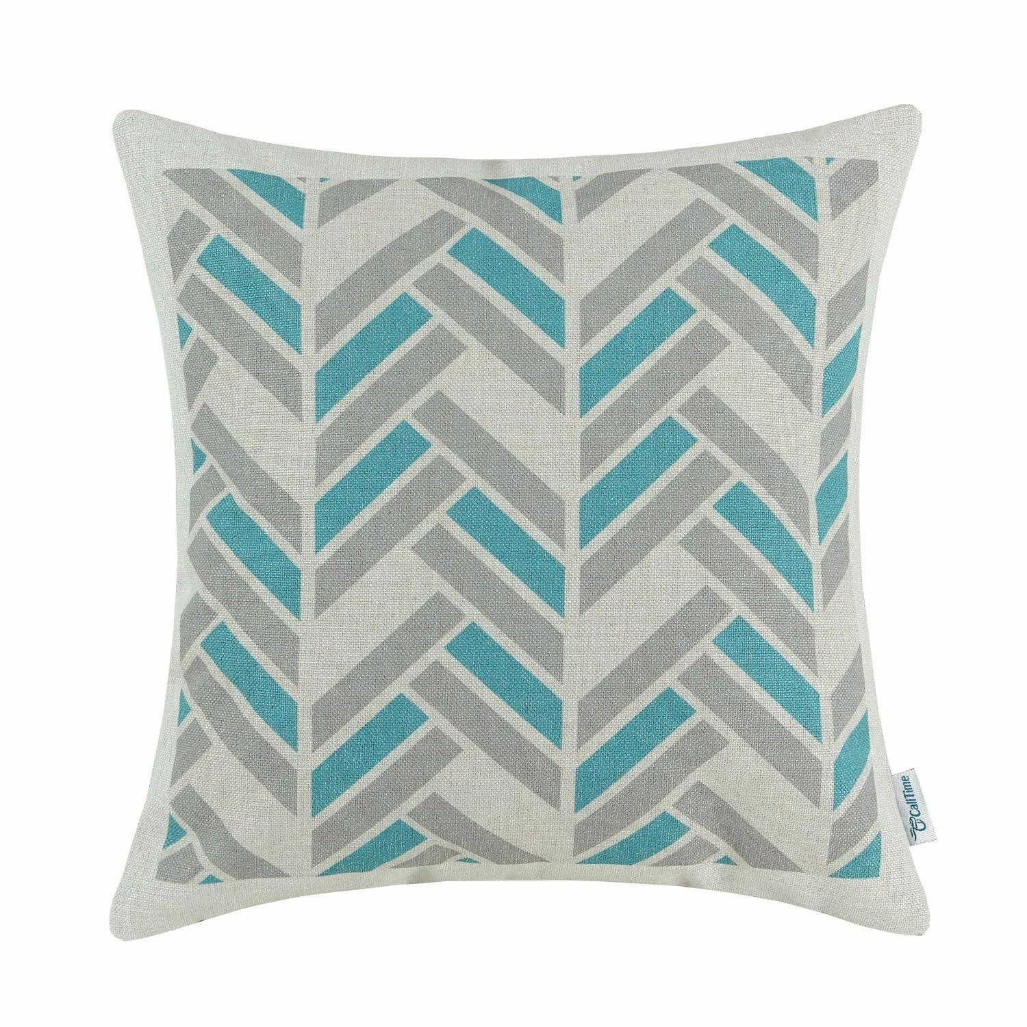 Set of 6 Throw Pillow Covers Sofa Canvas Square Cushion Cover Linen 18" x 18"