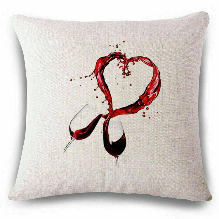 Decor Cushion Home Creative Cover Sofa 18" wine Case Throw