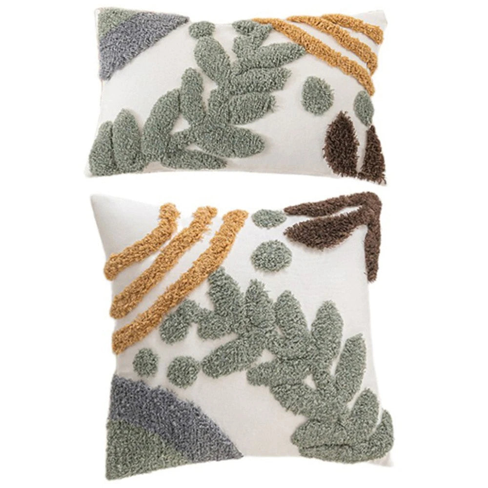 Pillow Case Cotton Cushion Covers Boho Pillows Sofa Couch Bed Pillowcases
