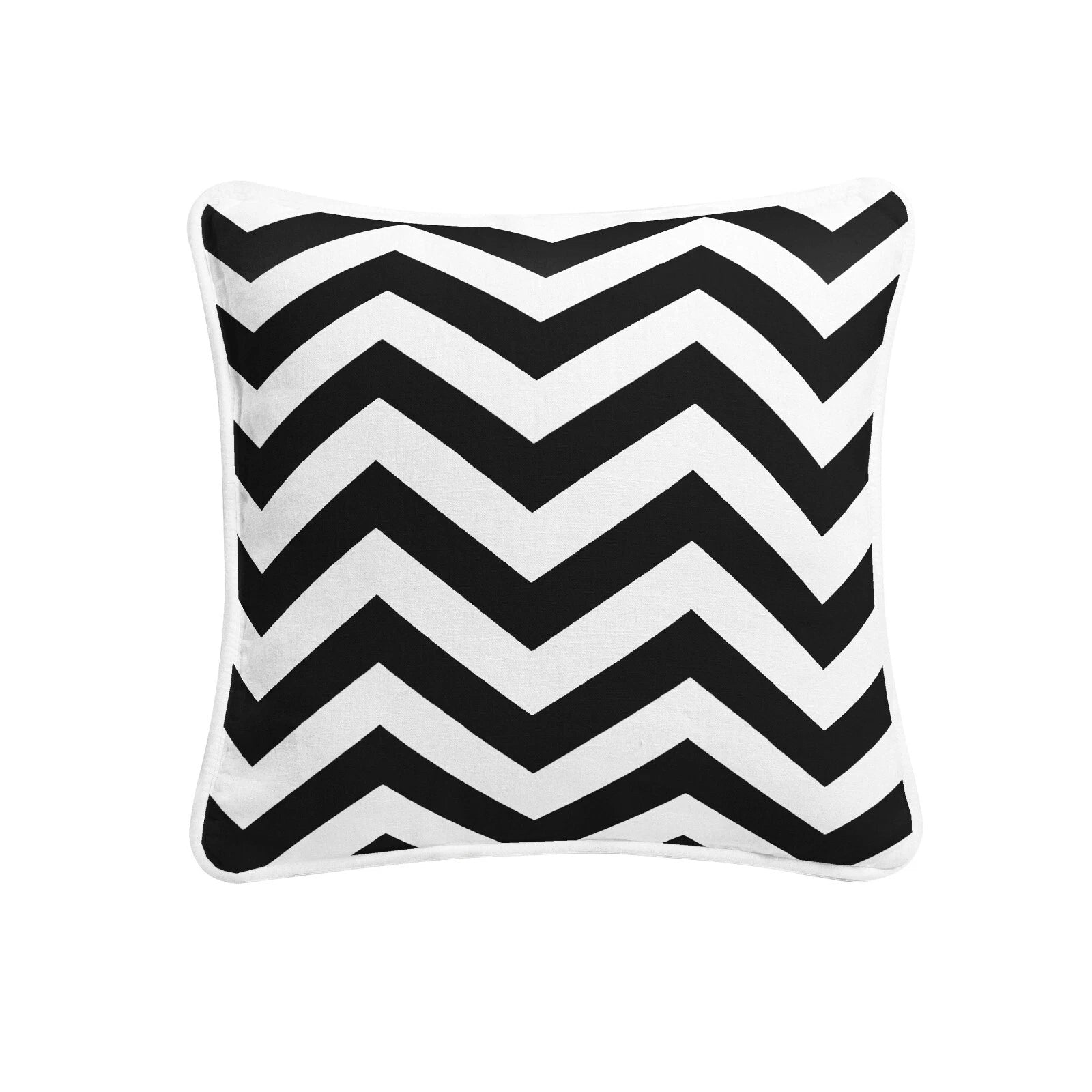 Chevron Cushion Covers 100% Cotton Zigzag Style Home Sofa Outdoor Décor 18x18''.