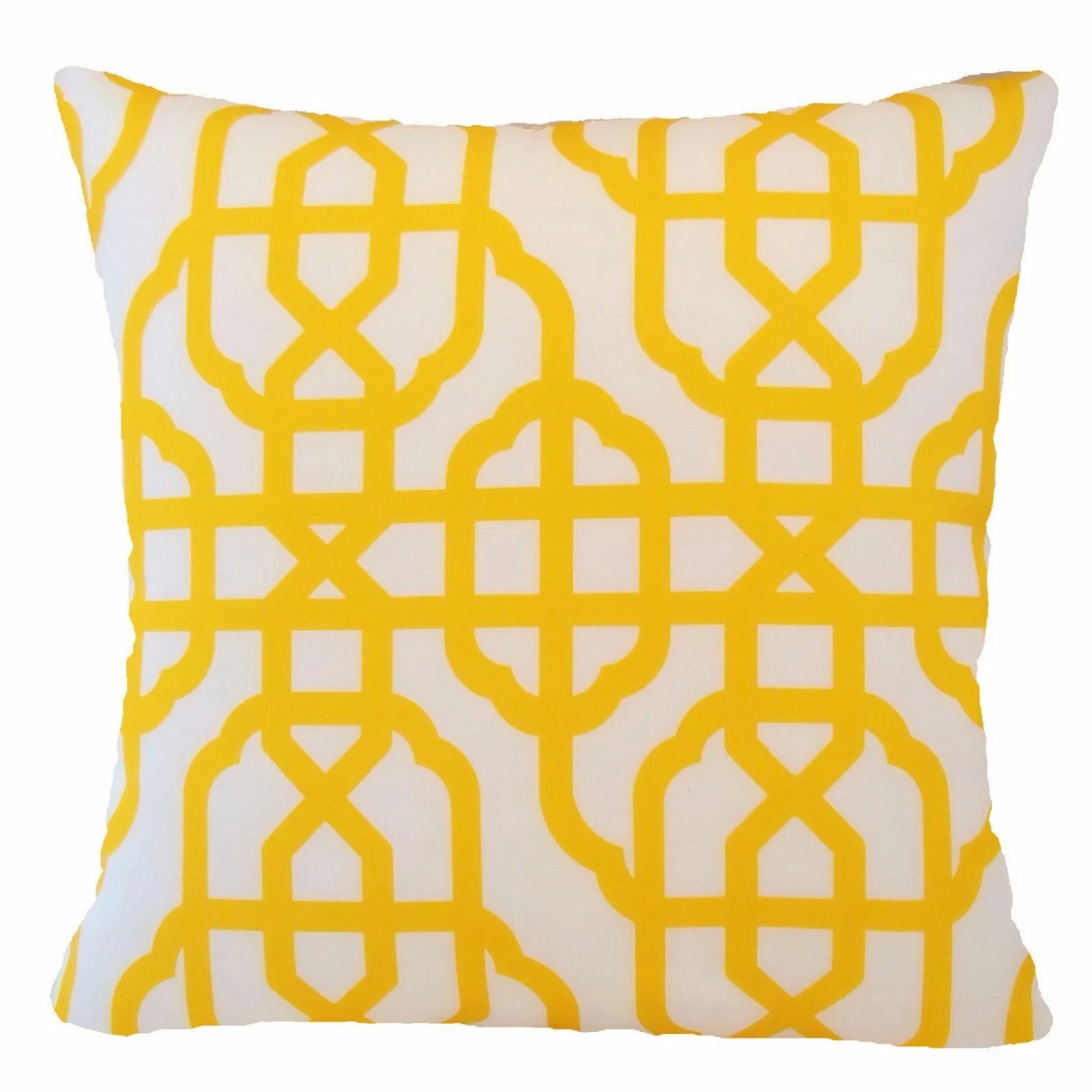Yellow Throw PILLOW COVER Home Decor Sofa Bed Cushion Case Double-Sided 18x18"