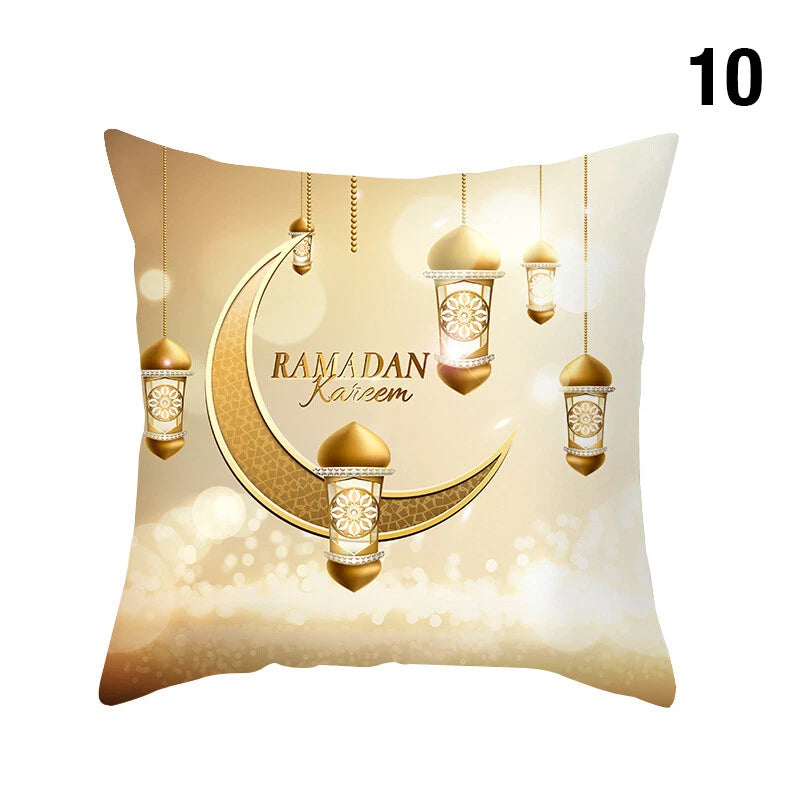 2X Cushion Cover Pillow Case Sofa Ramadan Bedroom Home Decorative Pillowcase