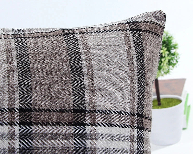 Classic Linen Cotton Cushion Cover Throw Pillow Case Sofa Home Decor Bed