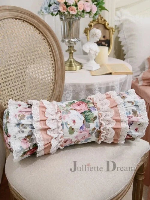 Top Floral Lace Cushion Bedding Cute Throw Pillow CASE Cushions Sofa PillowCASE