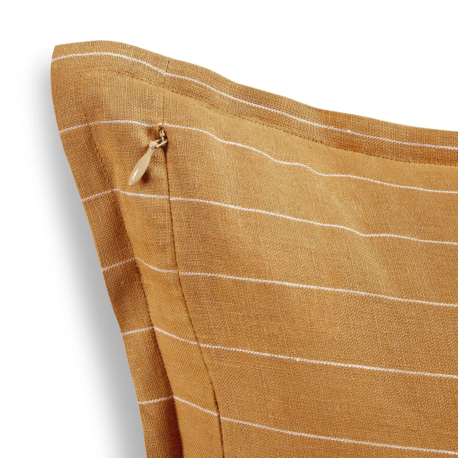 Solino Home Square Linen Pillow Cover for Cushion Couch, Sofa Bed, Santa Barbara