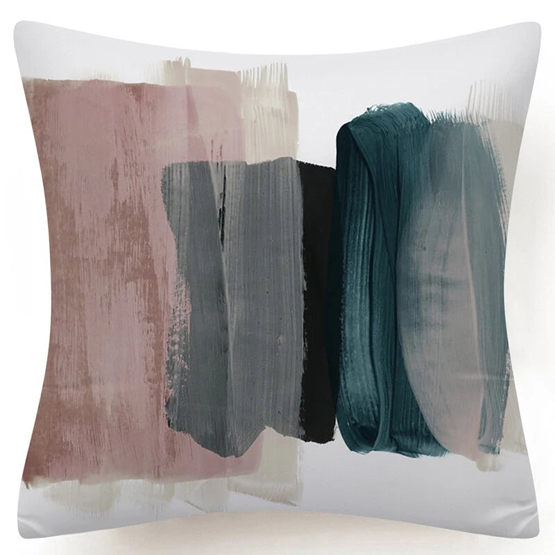 Marble Print Throw PILLOW COVER Decorative 2-Sided Sofa Bed Cushion Case 18x18"