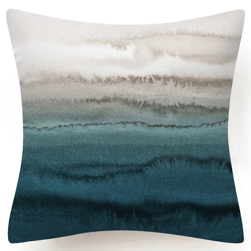 Marble Print Throw PILLOW COVER Decorative 2-Sided Sofa Bed Cushion Case 18x18"