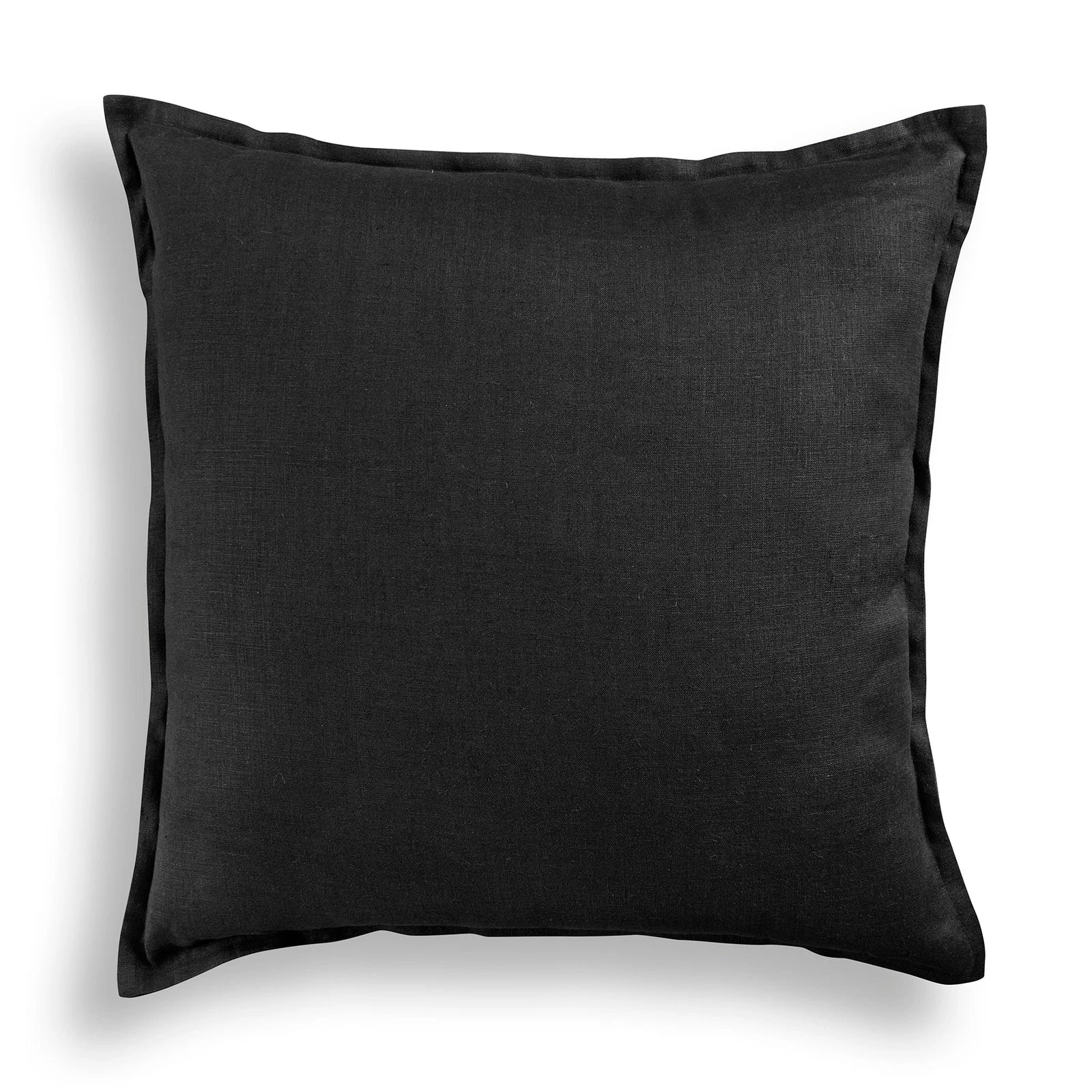 Solino Home Square Linen Pillow Cover for Cushion Couch, Sofa Bed, Santa Barbara