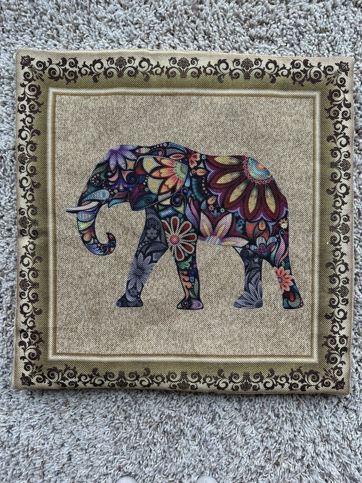 LOT Of Six (6) Throw Pillowcases Covers Velvet Cushion Case For Home Sofa Décor