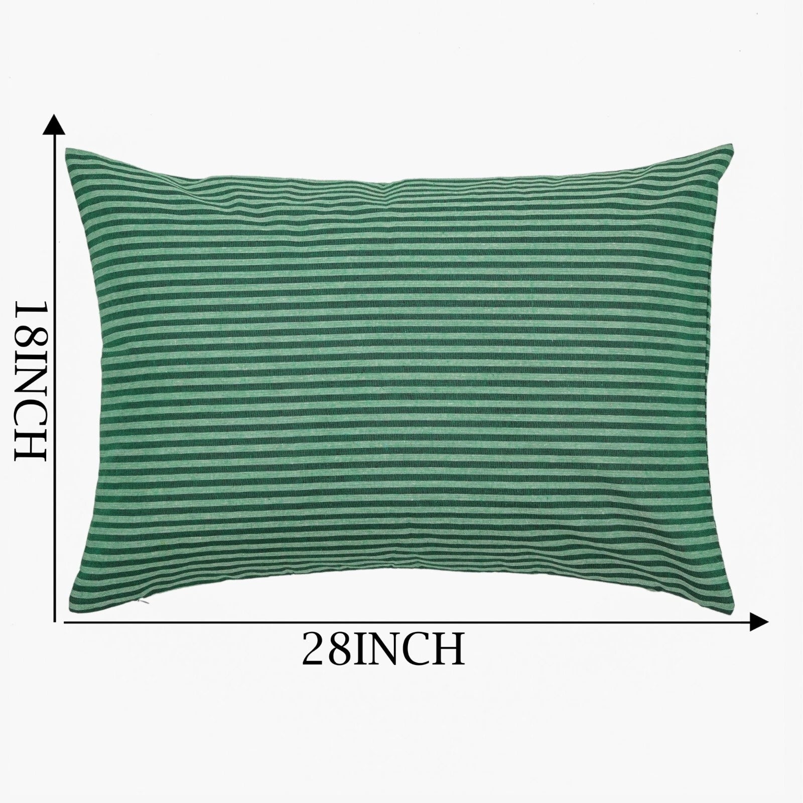 Cotton Cushion Covers Striped Throw Pillow Cover Case Sofa Bad Home Decor-18x28