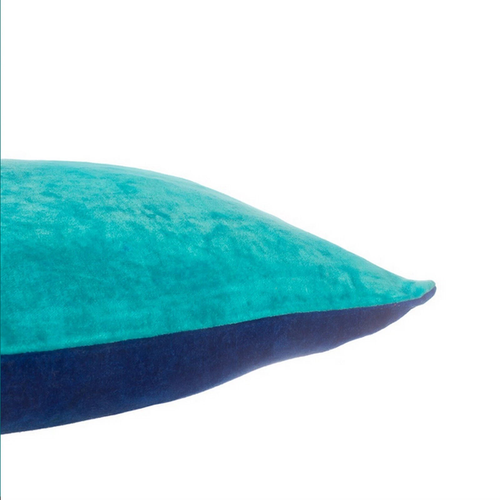 Double Tone Cushion Cover Chenille Cotton Pillow Case, 16 Inches for Bed Sofa