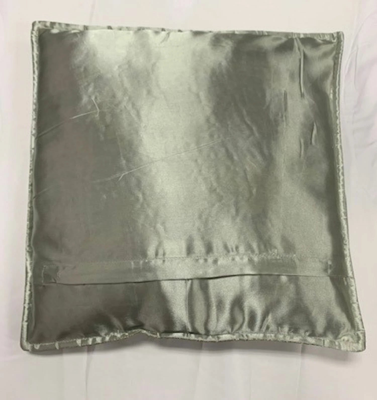 Square Pillowcase for Sofa Bed or Car 16" x 16"  Soft rayon Throw Pillow Covers