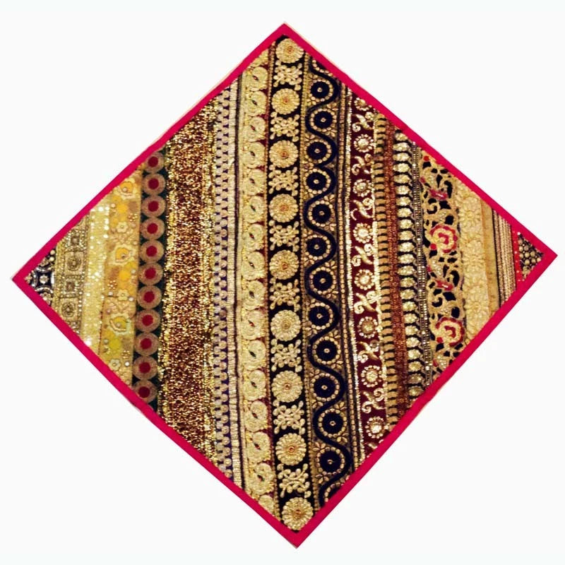 30" Patchwork Cotton Cushion Cover Decorative Throw Pillow Cover For Sofa/Bed