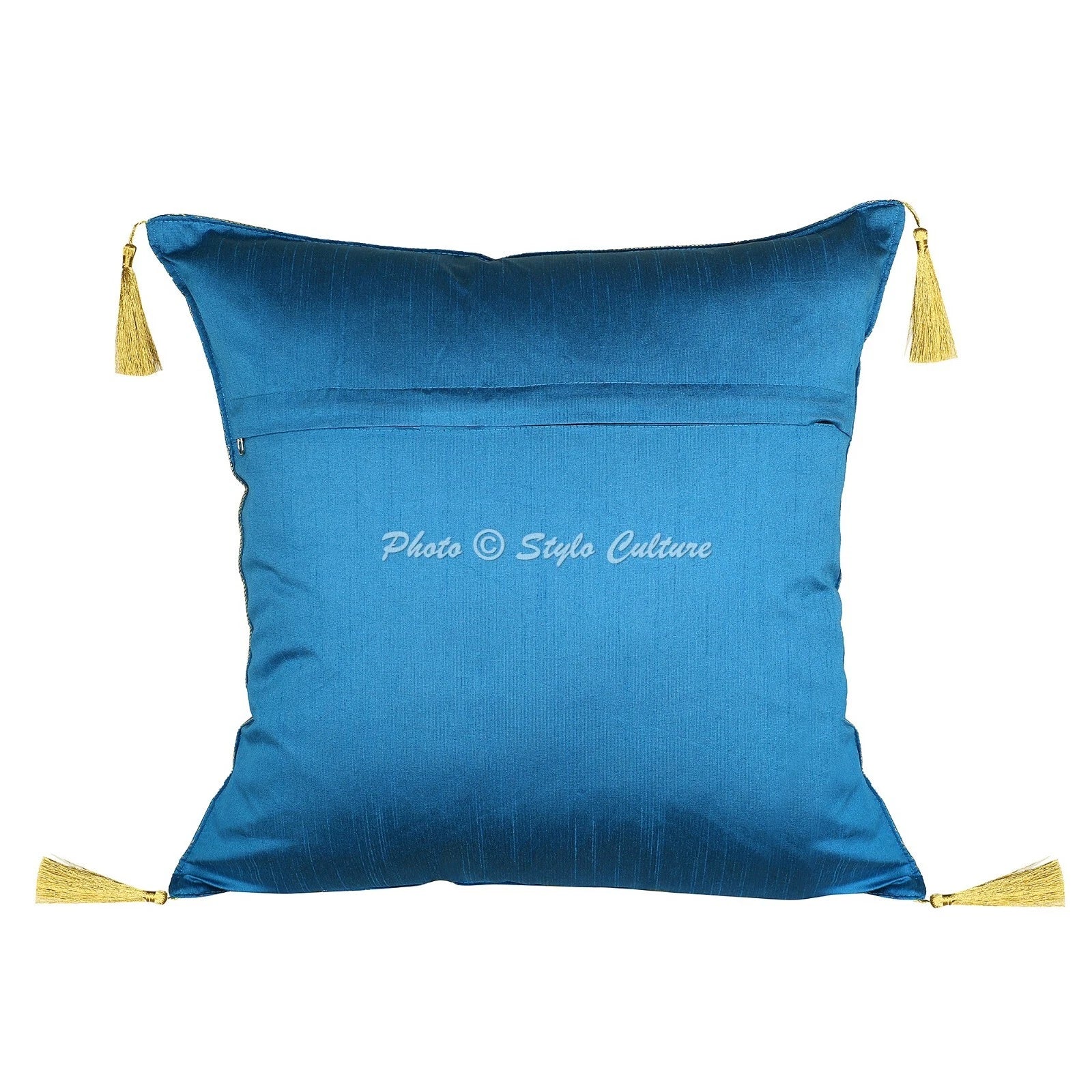 Boho Cushion Cover Brocade Jacquard Bohemian Throw Decor Pillow Cover Case