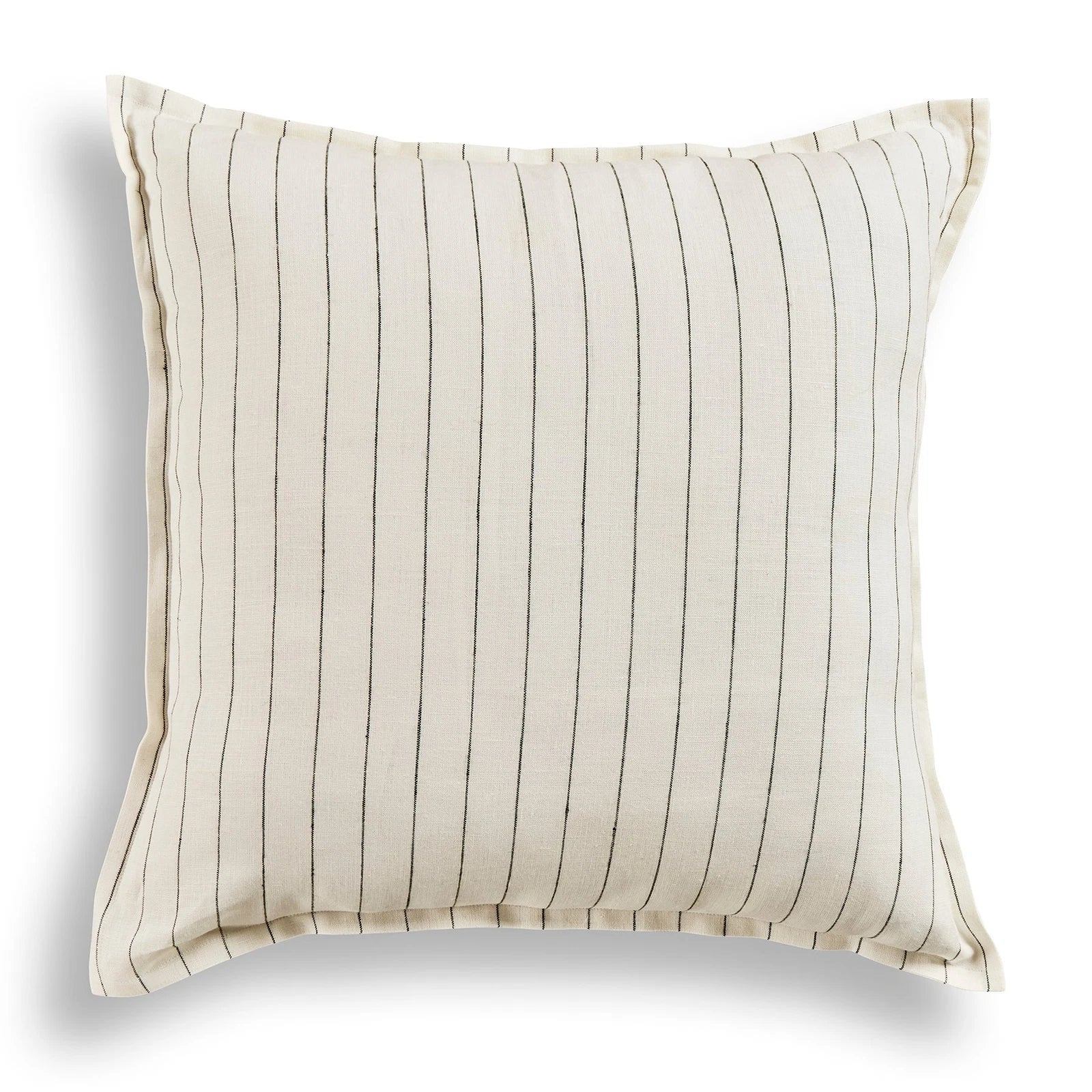 Solino Home Square Linen Pillow Cover for Cushion Couch, Sofa Bed, Santa Barbara