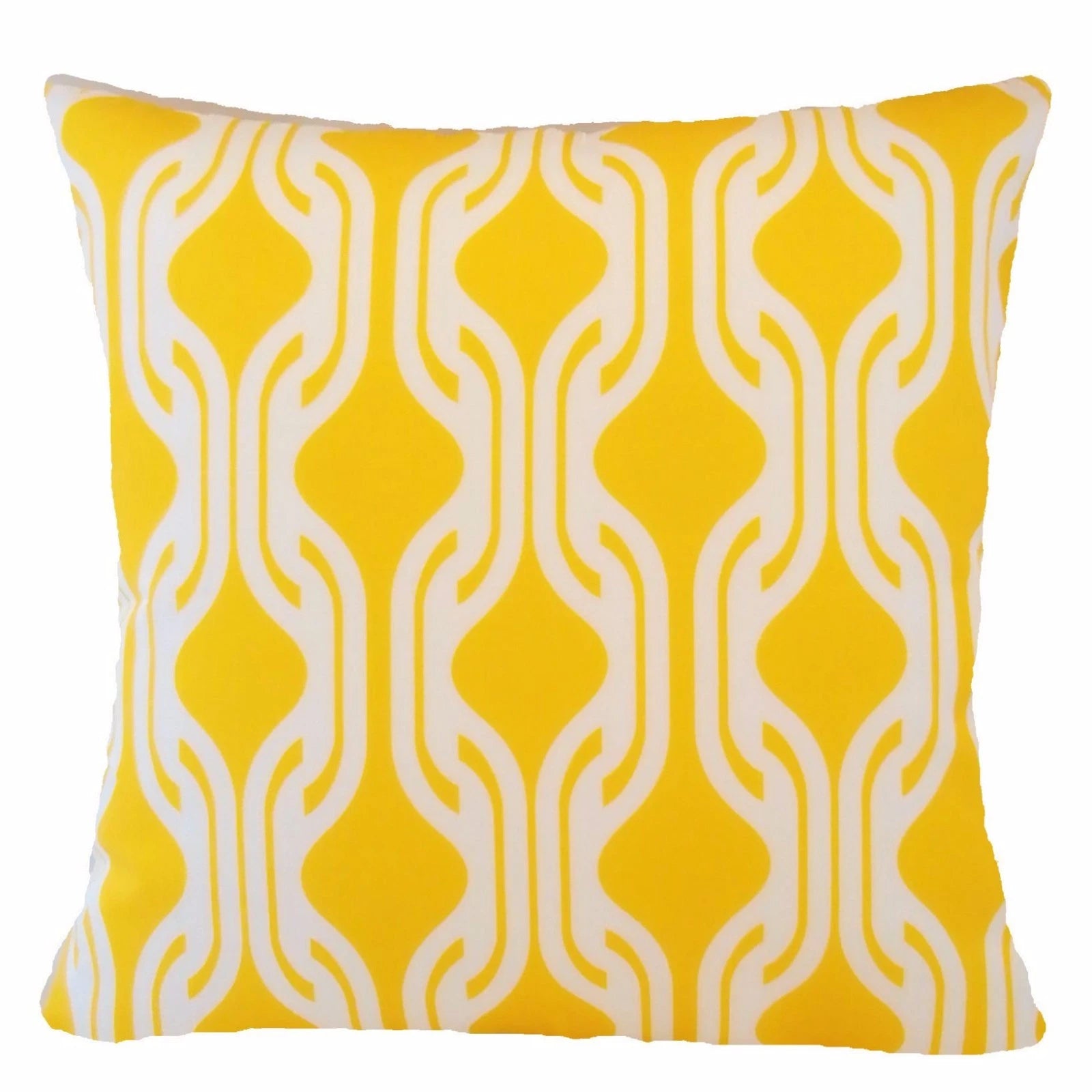 Yellow Throw PILLOW COVER Home Decor Sofa Bed Cushion Case Double-Sided 18x18"