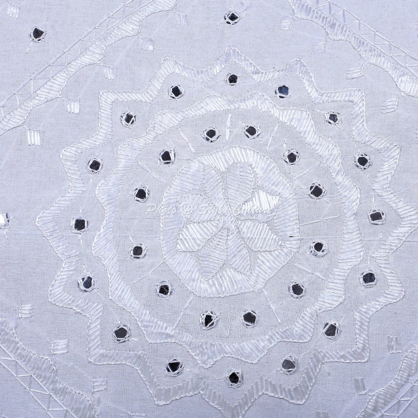 Decorative Home Decor 60 x 60 cm Boho Cushion Cover Embroidered Sofa Pillow Case