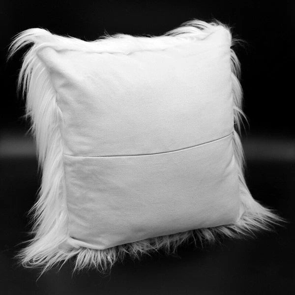 Soft  Faux Fur Fluffy Pillow Case Plush Cushion Cover Throw Sofa Bed Home Decor