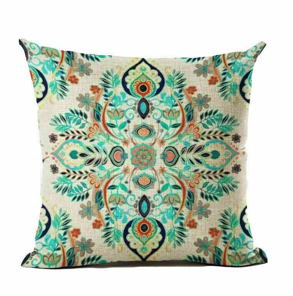 Cover 18" Case / Vintage Cushion pillow Boho Sofa Pattern
