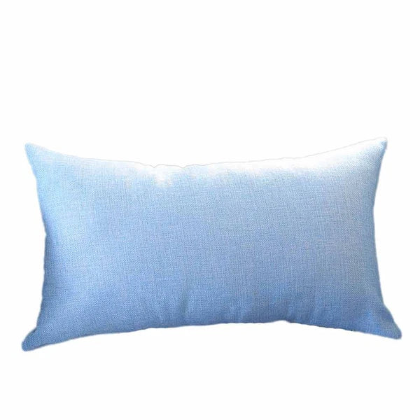 Rectangle Cushion Cover Silk Throw Pillow Case Sofa Car Bed Pillowcase  House