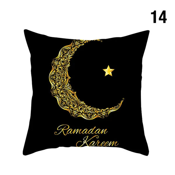 2X Cushion Cover Pillow Case Sofa Ramadan Bedroom Home Decorative Pillowcase