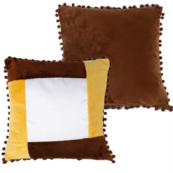 1 x Sublimation Blank Cushion Cover Pillow Case DIY Printed Home Sofa Car Decor