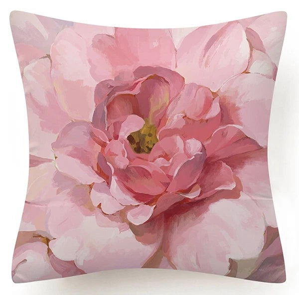 Pink Marble Throw PILLOW COVER Double Sided Sofa Decorative Cushion Cases 18x18"