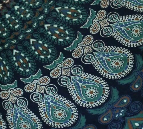 Mandala Square Pillowcase 16x16" Handmade Cotton Pom Pom Cushion Covers Sofa bed