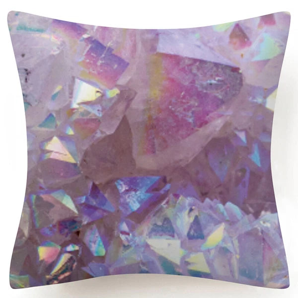 Marble Print Throw PILLOW COVER Decorative 2-Sided Sofa Bed Cushion Case 18x18"