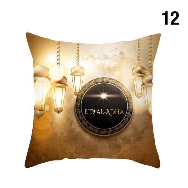 2X Cushion Cover Pillow Case Sofa Ramadan Bedroom Home Decorative Pillowcase