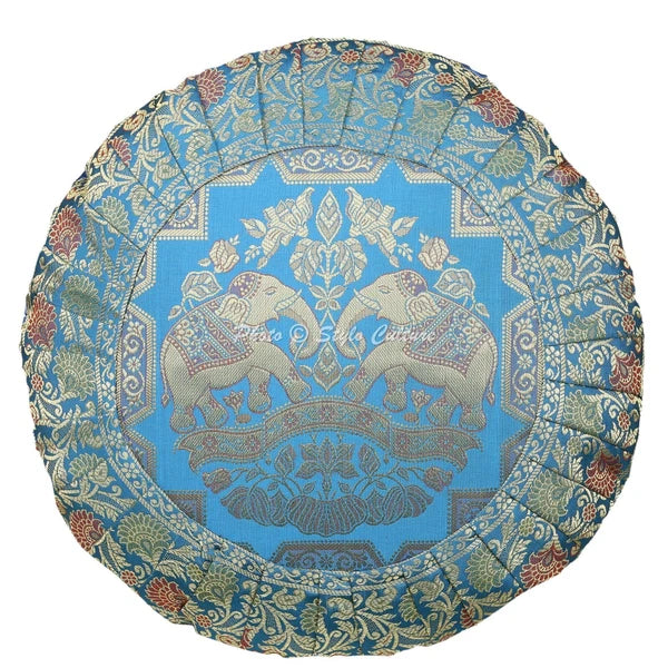 Brocade Jacquard Cushion Cover DecorativeElephant Pillow Cases For Home Decor