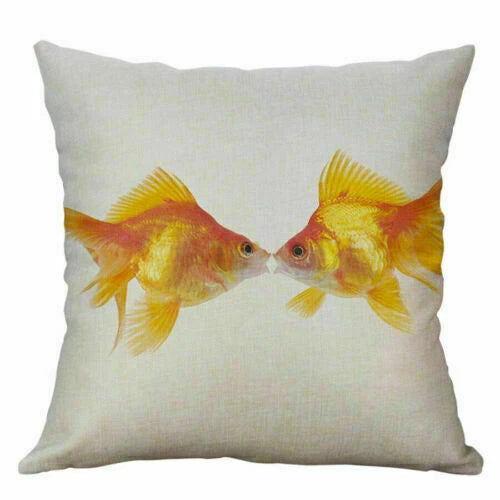 Cushion 18"Retro Pillow Decor Animal Home Cover Sea Case Sofa Throw