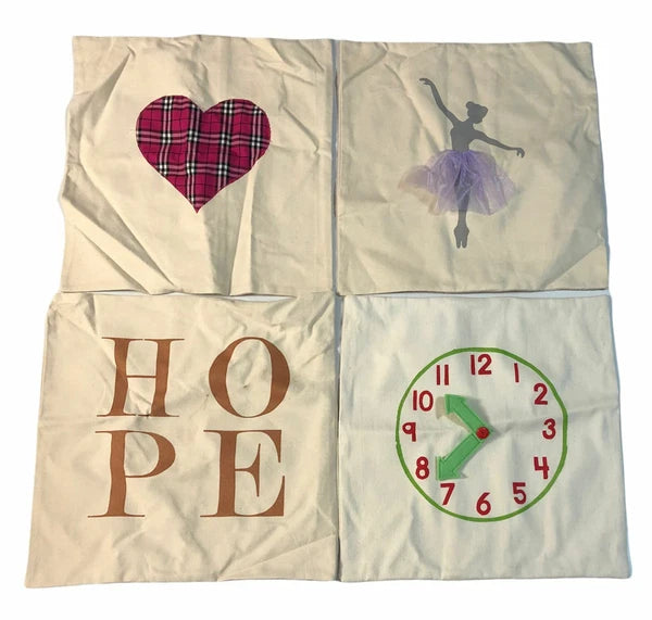 Handmade Cushion Cover Pillow Case Home Sofa Bed Décor Cream Decoration