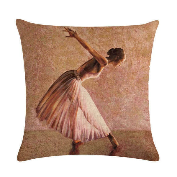 Decor Cushion Sofa Pillow Cover Cover Case Home Girl 18"*18" Pillow Dance