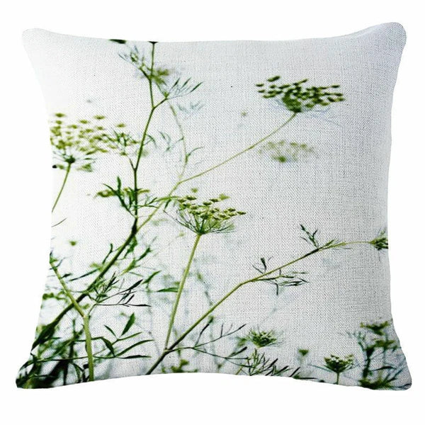 Flower Fresh Pillow Case Sofa Waist Throw Cushion Cover Home Decor