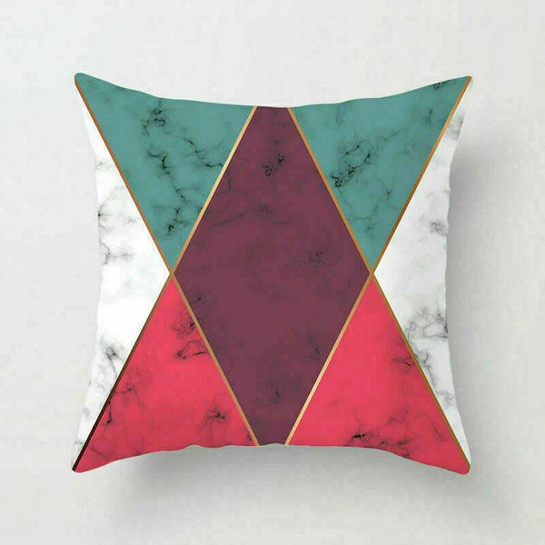 18inch Geometric Polyester Throw Pillow Cases Sofa Home Cover Cushion Decoration