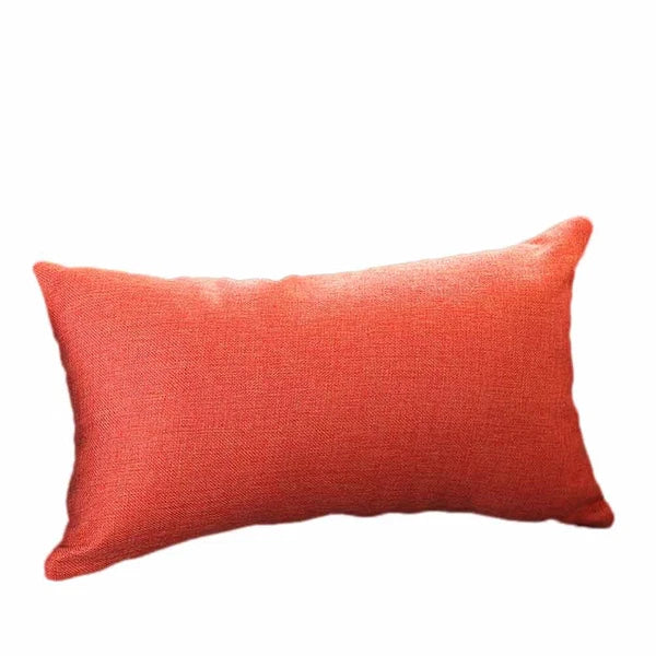 Rectangle Cushion Cover Silk Throw Pillow Case Sofa Car Bed Pillowcase  House