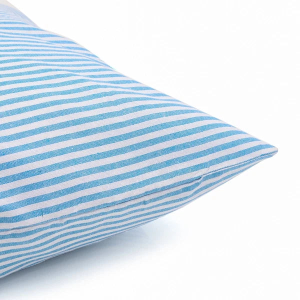 Cotton Pillow Case Cover Home Sofa Bad Decor Striped Throw Cushion Cover-18x28